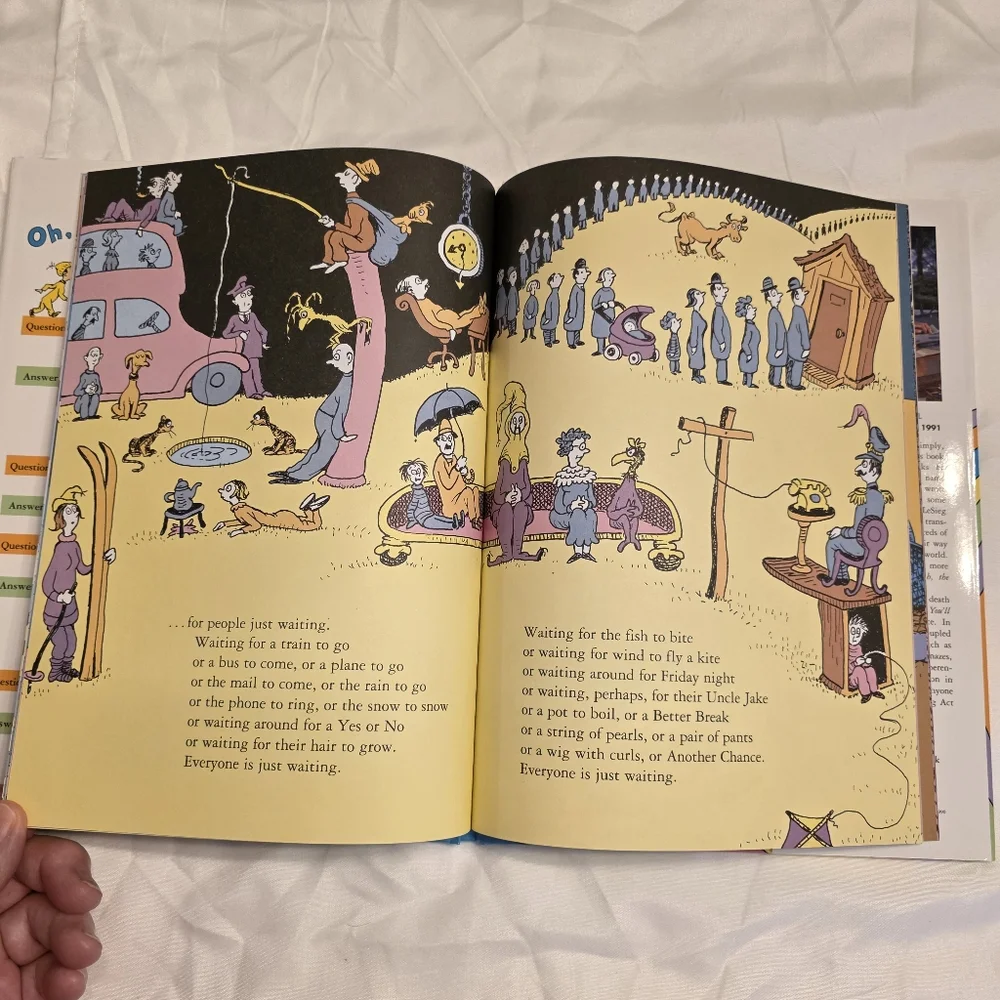 Oh the Places You'll Go by Dr Seuss Book NEW